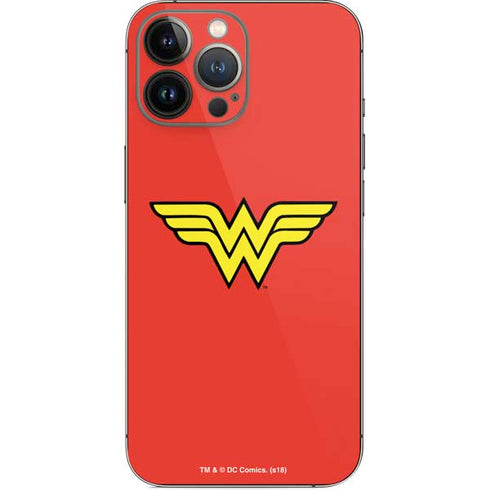 DC Comics Wonder Woman Classic Logo iPhone 15 Pro Max Skin
