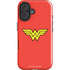 DC Comics Wonder Woman Classic Logo iPhone 16 Impact Case