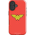 DC Comics Wonder Woman Classic Logo iPhone 16 Plus Impact Case