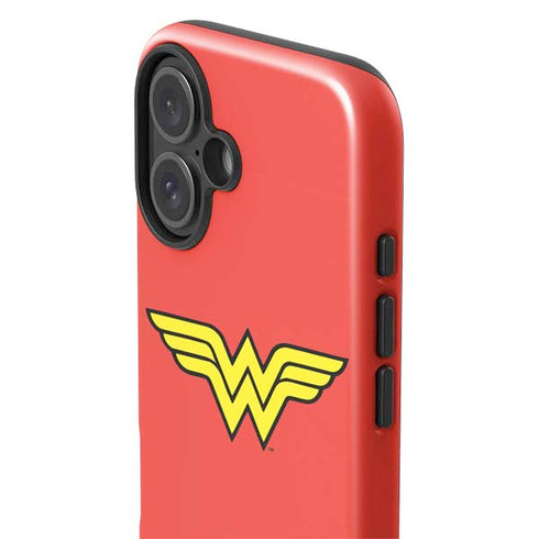DC Comics Wonder Woman Classic Logo iPhone 16 Plus Impact Case