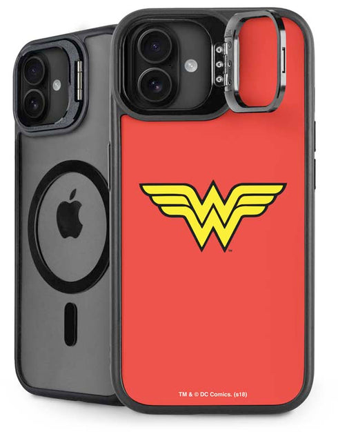 DC Comics Wonder Woman Classic Logo iPhone 16 Plus Kickstand Case