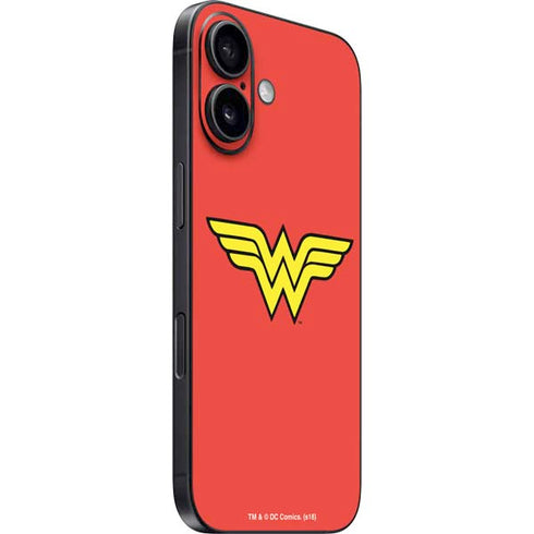 DC Comics Wonder Woman Classic Logo iPhone 16 Plus Skin