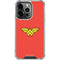 DC Comics Wonder Woman Classic Logo iPhone 16 Pro Clear Case