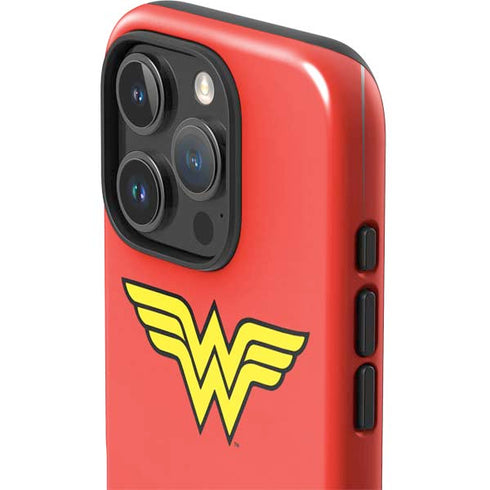 DC Comics Wonder Woman Classic Logo iPhone 16 Pro Max Impact Case