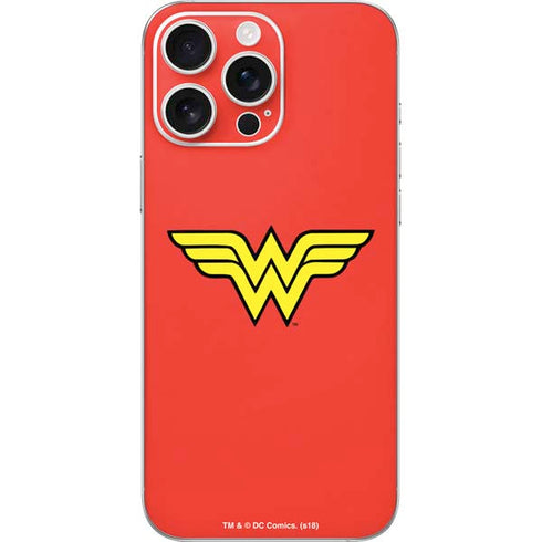 DC Comics Wonder Woman Classic Logo iPhone 16 Pro Max Skin