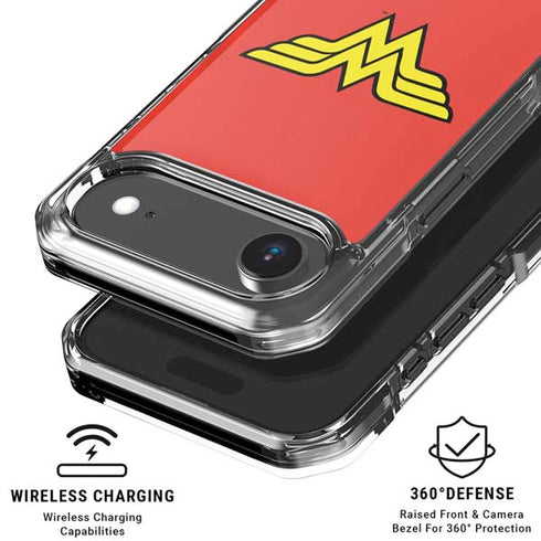 DC Comics Wonder Woman Classic Logo iPhone 17 Air Clear Case
