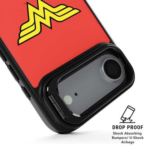 DC Comics Wonder Woman Classic Logo iPhone 17 Air Kickstand Case