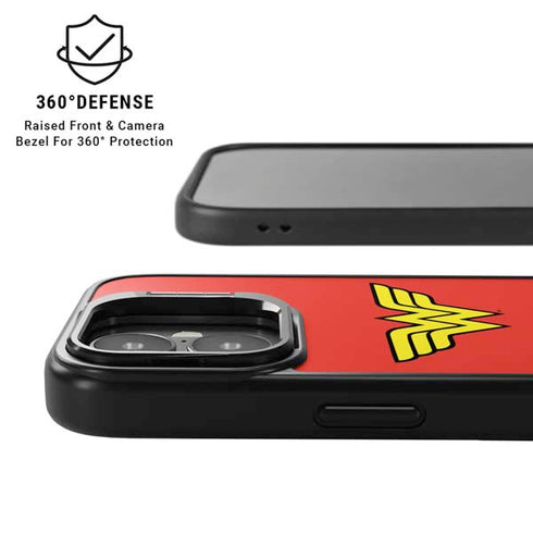 DC Comics Wonder Woman Classic Logo iPhone 17 Kickstand Case