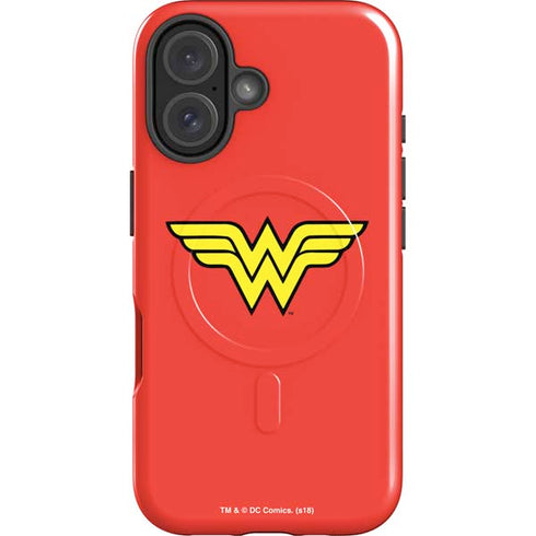 DC Comics Wonder Woman Classic Logo iPhone 17 Magsafe Impact Case