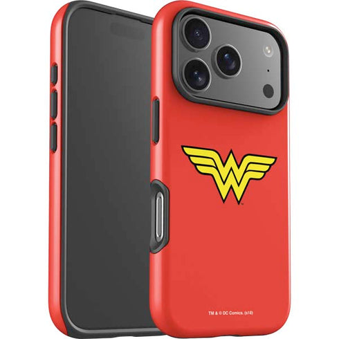 DC Comics Wonder Woman Classic Logo iPhone 17 Pro Impact Case