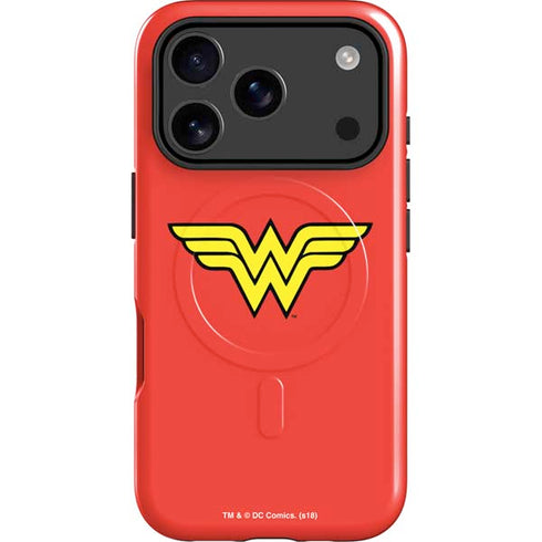 DC Comics Wonder Woman Classic Logo iPhone 17 Pro Magsafe Impact Case