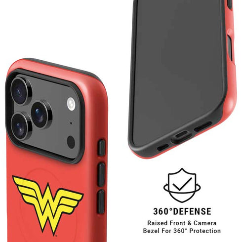 DC Comics Wonder Woman Classic Logo iPhone 17 Pro Magsafe Impact Case