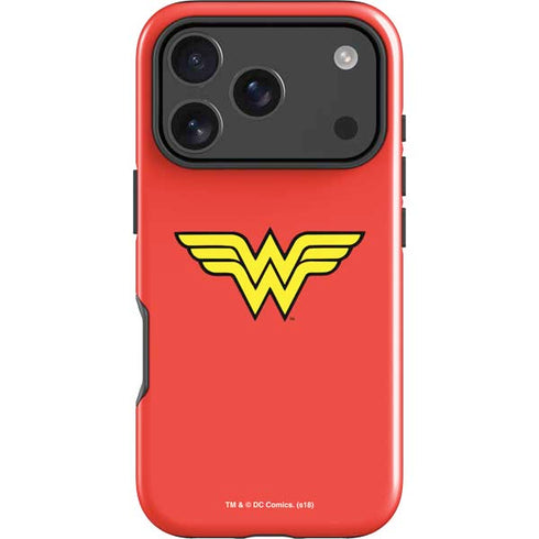 DC Comics Wonder Woman Classic Logo iPhone 17 Pro Max Impact Case