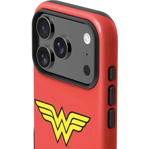 DC Comics Wonder Woman Classic Logo iPhone 17 Pro Max Impact Case