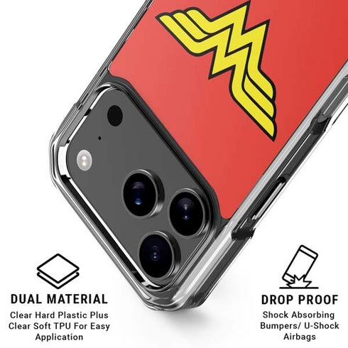 DC Comics Wonder Woman Classic Logo iPhone 17 Pro Max MagSafe Case