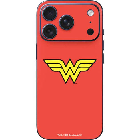 DC Comics Wonder Woman Classic Logo iPhone 17 Pro Skin