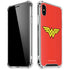 DC Comics Wonder Woman Classic Logo iPhone X/XS Clear Case