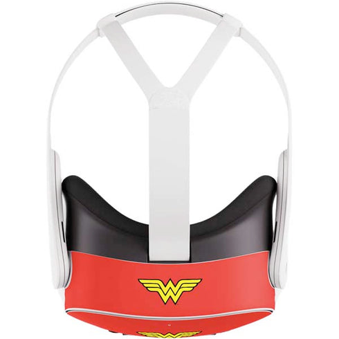 DC Comics Wonder Woman Classic Logo Meta Quest 3S Skin
