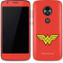 DC Comics Wonder Woman Classic Logo Moto E5 Play Skin