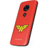 DC Comics Wonder Woman Classic Logo Moto E5 Play Skin