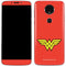 DC Comics Wonder Woman Classic Logo Moto E5 Plus Skin