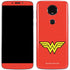 DC Comics Wonder Woman Classic Logo Moto E5 Plus Skin