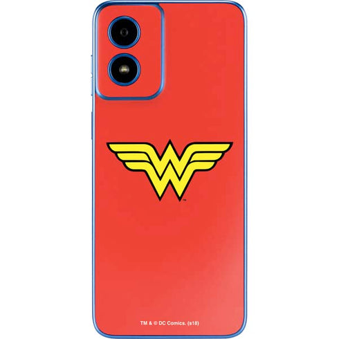 DC Comics Wonder Woman Classic Logo Moto G Play 4G (2024) Skin