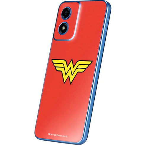 DC Comics Wonder Woman Classic Logo Moto G Play 4G (2024) Skin