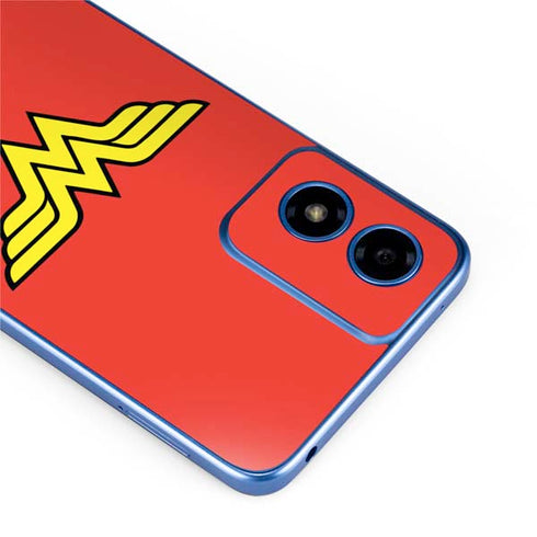DC Comics Wonder Woman Classic Logo Moto G Play 4G (2024) Skin