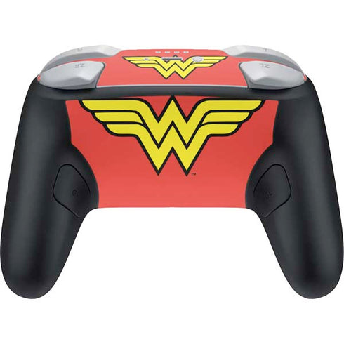 DC Comics Wonder Woman Classic Logo Nintendo Switch 2 (2025) Pro Controller Skin