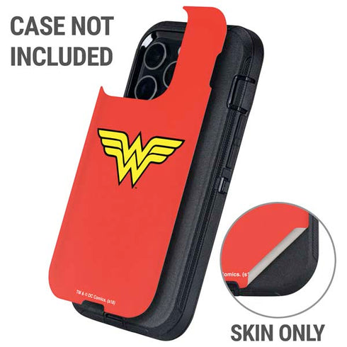 DC Comics Wonder Woman Classic Logo Otterbox Defender iPhone Skin