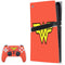 DC Comics Wonder Woman Classic Logo PS5 Pro Bundle Skin
