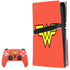 DC Comics Wonder Woman Classic Logo PS5 Pro Disk Bundle Skin