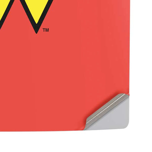 DC Comics Wonder Woman Classic Logo PS5 Pro Disk Console Skin