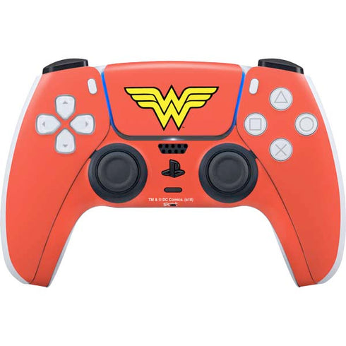 DC Comics Wonder Woman Classic Logo PlayStation PS5 Skins