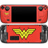 DC Comics Wonder Woman Classic Logo Steam Deck Handheld Gaming Computer OLED Skin