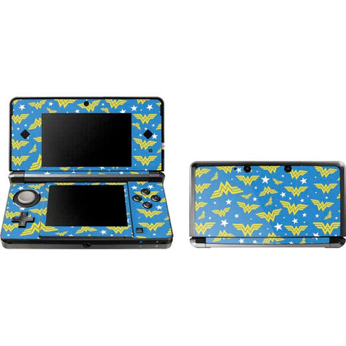 DC Comics Wonder Woman Pattern 3DS (2011) Skin