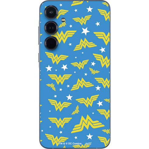 DC Comics Wonder Woman Pattern Galaxy A35 5G Skin