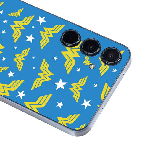 DC Comics Wonder Woman Pattern Galaxy A35 5G Skin