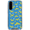 DC Comics Wonder Woman Pattern Galaxy A36 5G Clear Case