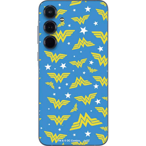 DC Comics Wonder Woman Pattern Galaxy A55 5G Skin