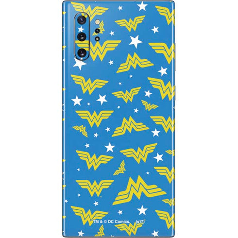 DC Comics Wonder Woman Pattern Galaxy Note 10 Plus Skin