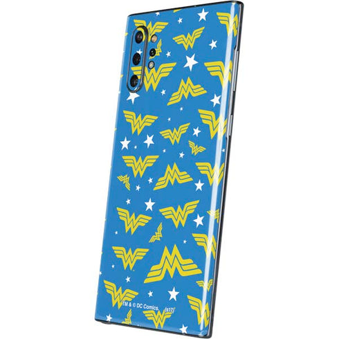 DC Comics Wonder Woman Pattern Galaxy Note 10 Plus Skin