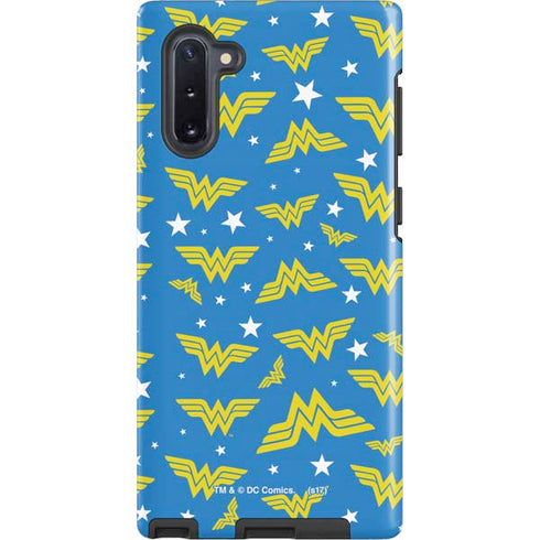 DC Comics Wonder Woman Pattern Galaxy Cases