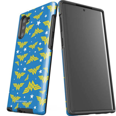 DC Comics Wonder Woman Pattern Galaxy Note 10 Pro Case