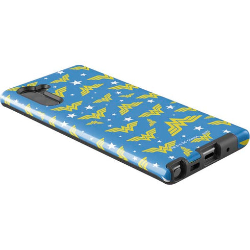 DC Comics Wonder Woman Pattern Galaxy Note 10 Pro Case