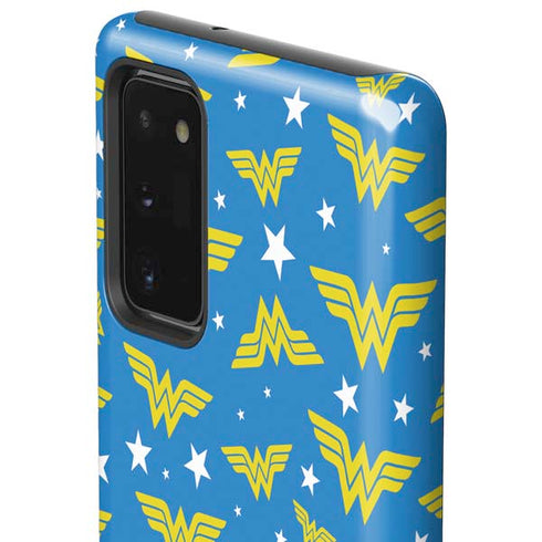 DC Comics Wonder Woman Pattern Galaxy Note20 5G Pro Case