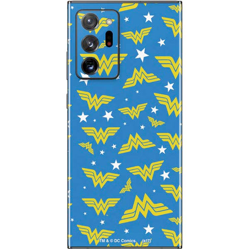 DC Comics Wonder Woman Pattern Galaxy Note20 Ultra 5G Skin