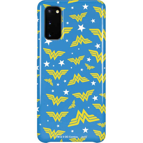 DC Comics Wonder Woman Pattern Galaxy S20 Lite Case