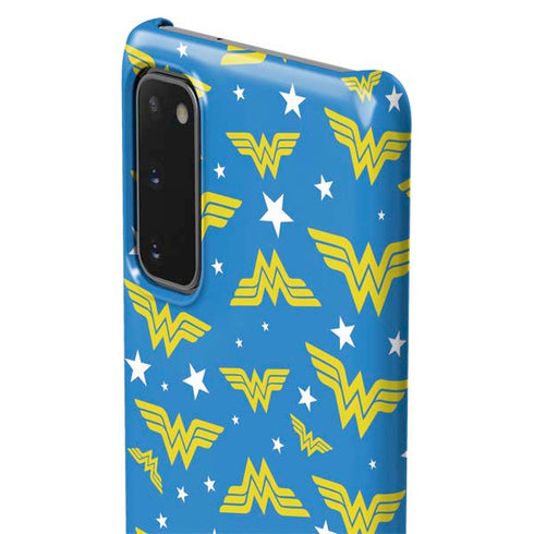 DC Comics Wonder Woman Pattern Galaxy S20 Lite Case